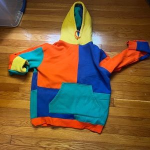 Color block Hoodie XL